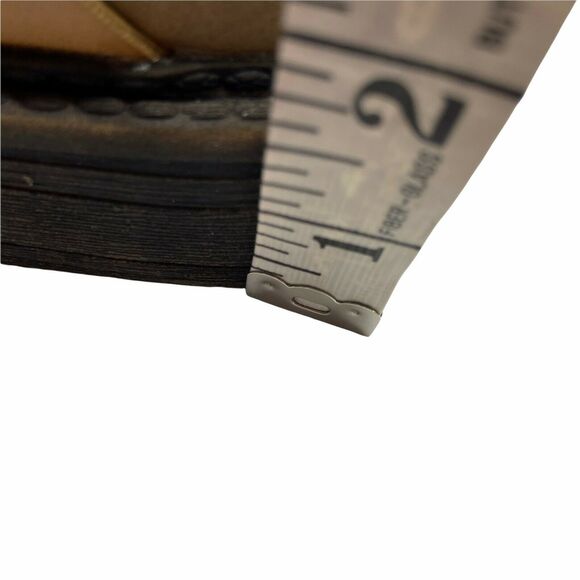 Blowfish Biker Steampunk Boots Buckle Tan Faux Leather Round Toe Mid Calf SZ 6.5 - Picture 12 of 16